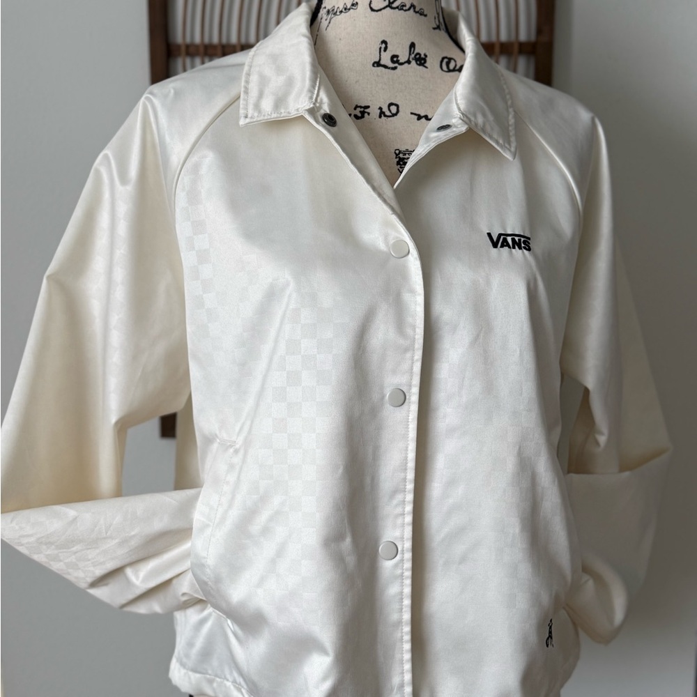 Vans Off-White Checkered Jacket